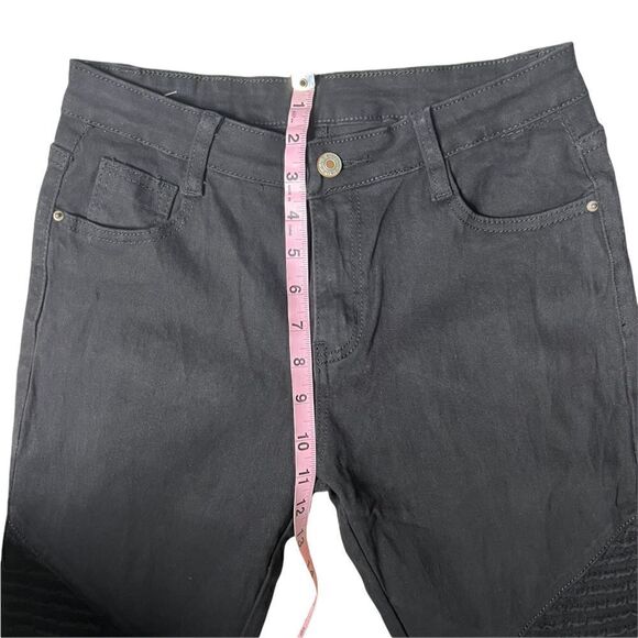 Moto Ankle Zipper Pant Black Small NWT - Picture 6 of 7